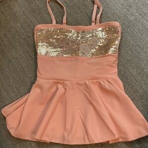 New 4T peplum swimsuit top​​​​​​​​​​​​